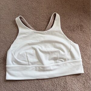 Lululemon Women's White Sports Bra